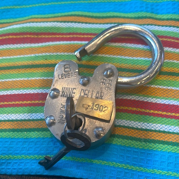 Vintage Other Vintage Wine Cellar Padlock Keys Poshmark